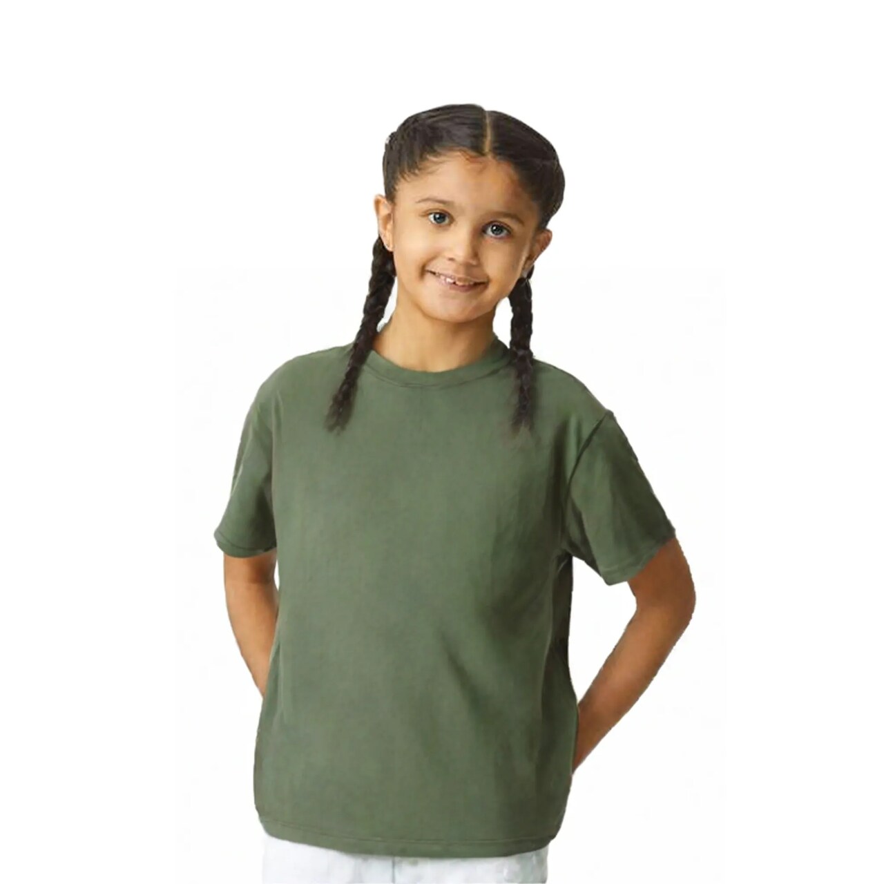 Gildan Youth Softstyle Crewneck Short Sleeve T-Shirt for School Wear & Custom Printing Cotton Tee